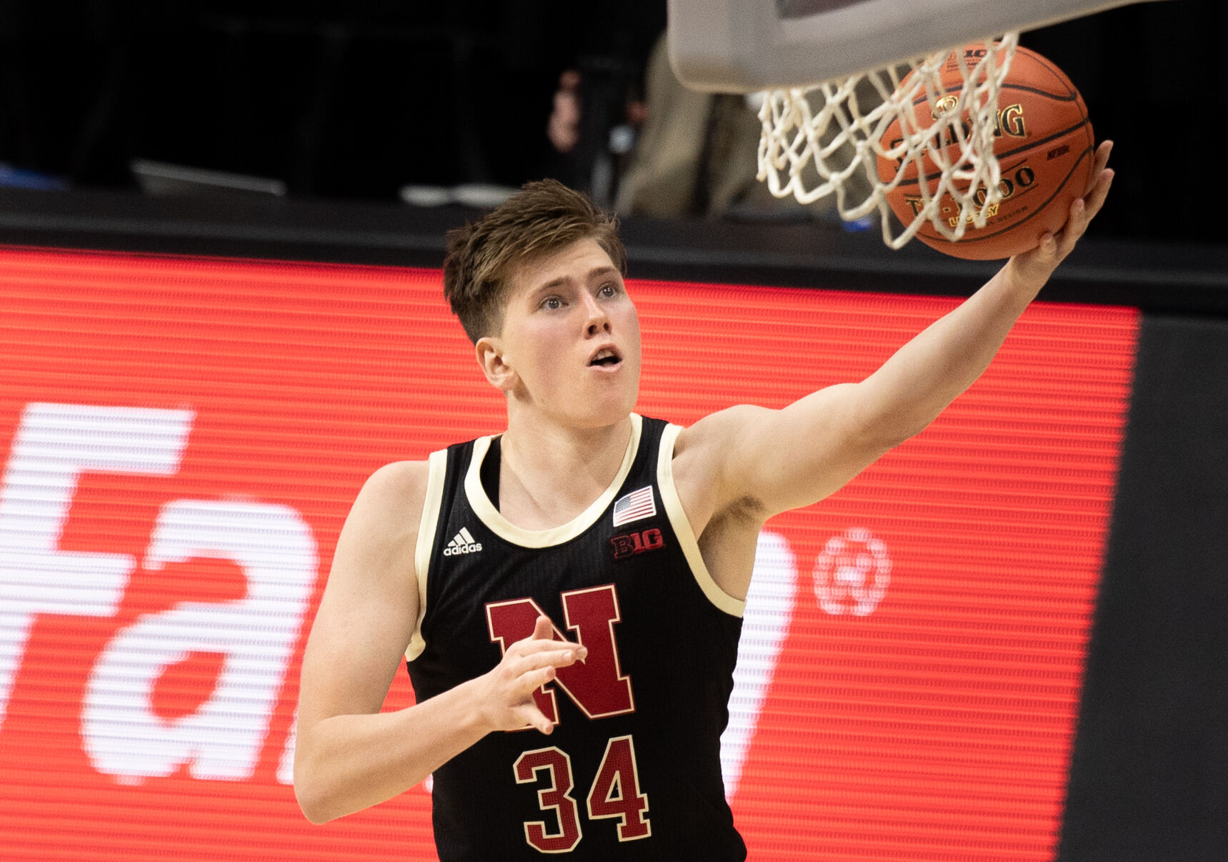 Nebraska Basketball vs. Penn State Photo No. 4